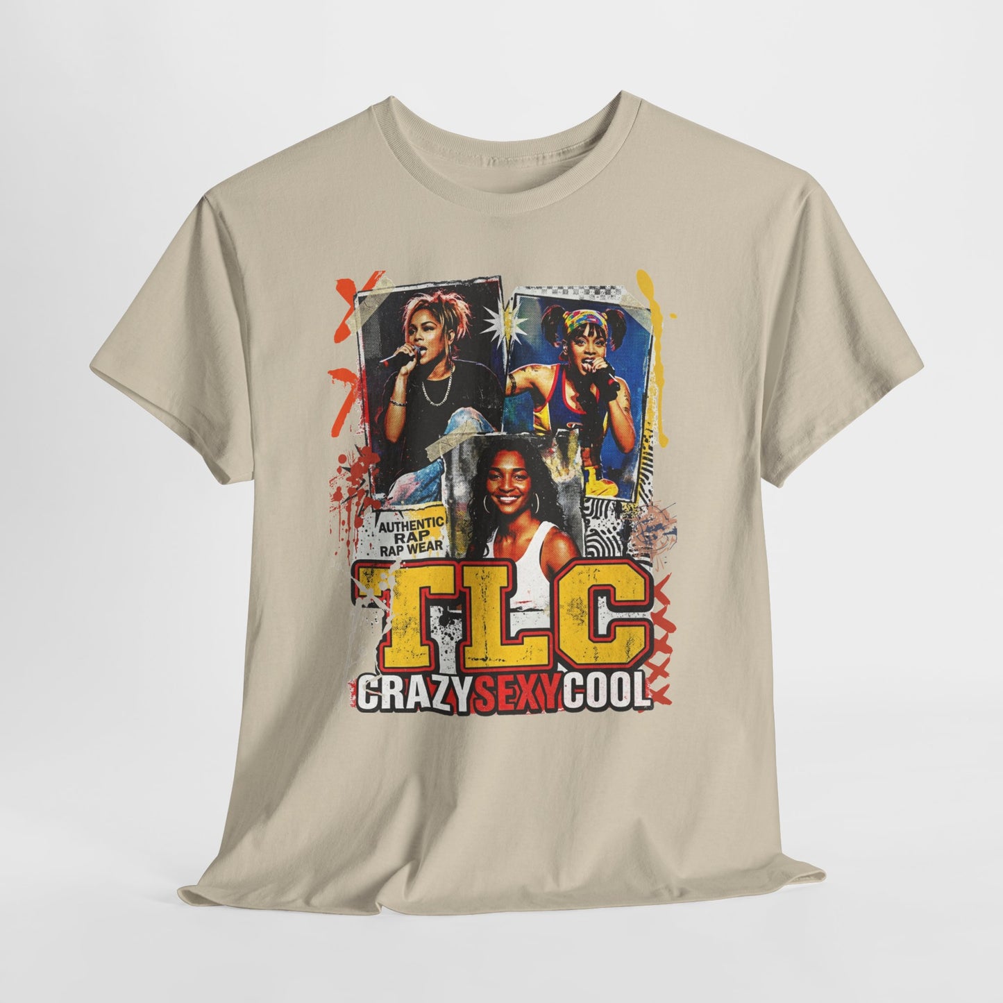 TLC 'Crazy Sexy Cool' Graphic Tee - Retro 90s R&B Band Shirt