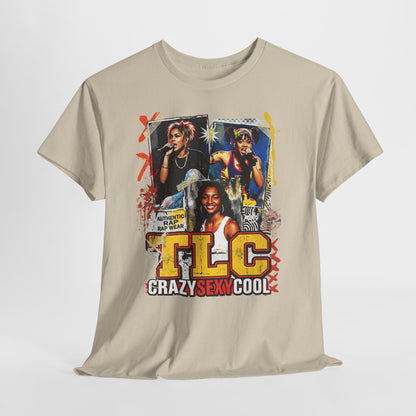 TLC 'Crazy Sexy Cool' Graphic Tee - Retro 90s R&B Band Shirt