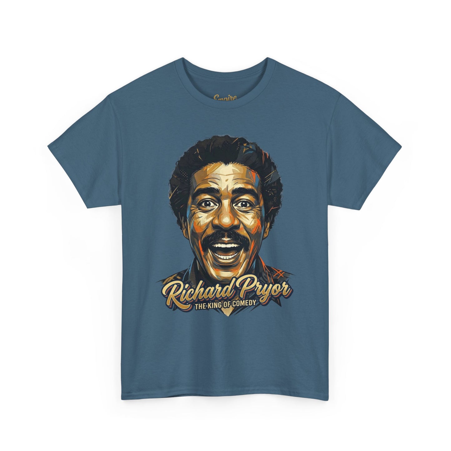 Retro Comedian Portrait Tee — 'Richard Pryor' Graphic T‑Shirt