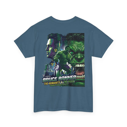 Hulk Graphic Tee — Bruce Banner Movie Poster Back Print