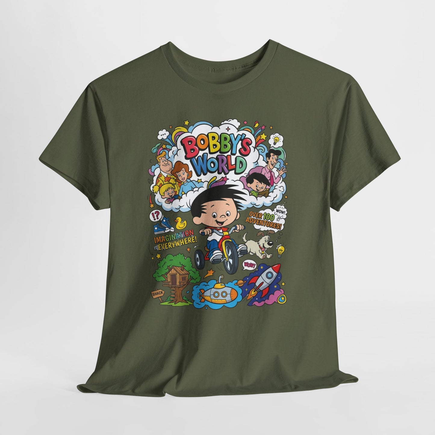 "Bobby's World" Cartoon Adventure Tee