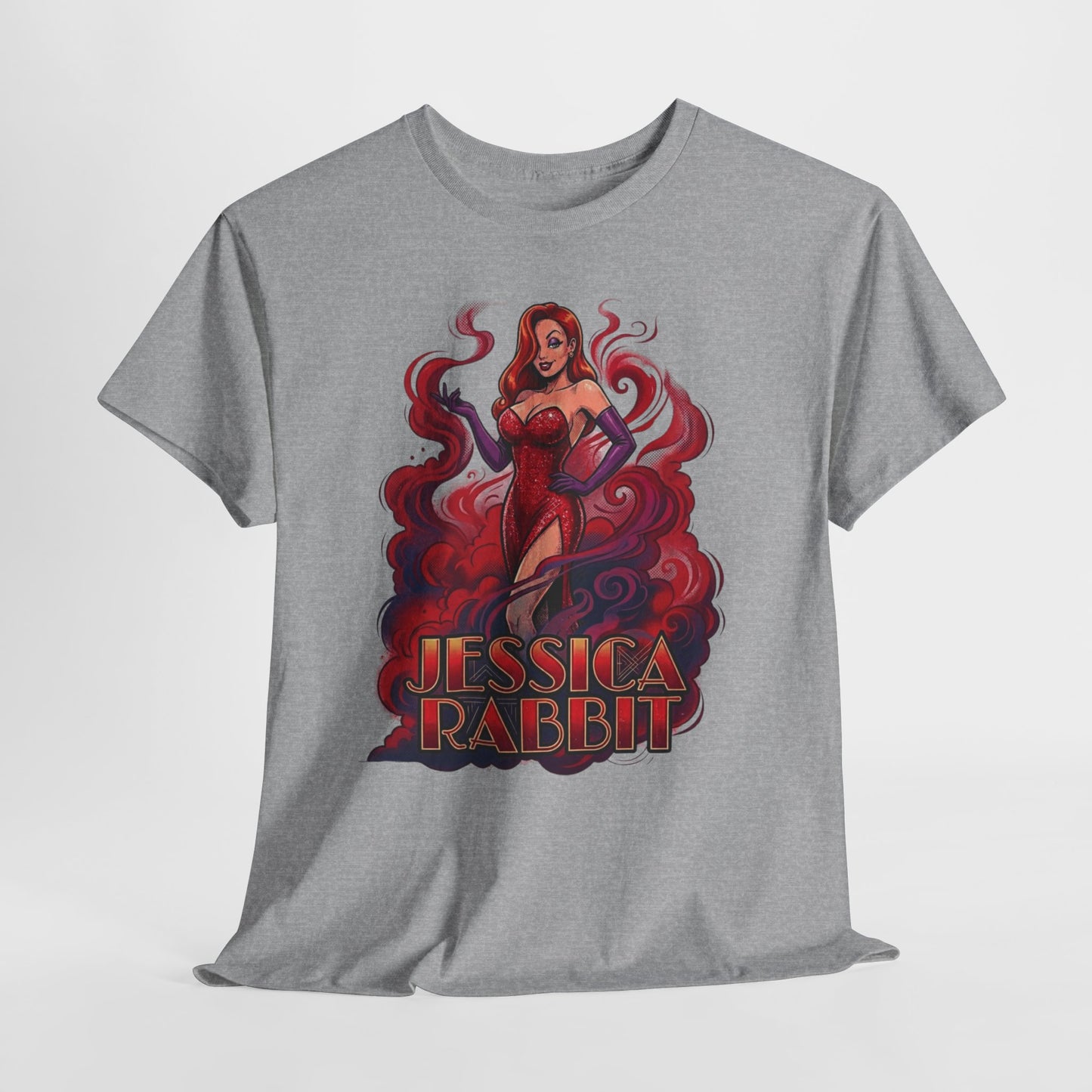 "Jessica Rabbit" Pinup Art Retro Animation Shirt