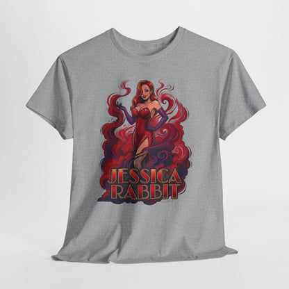 "Jessica Rabbit" Pinup Art Retro Animation Shirt