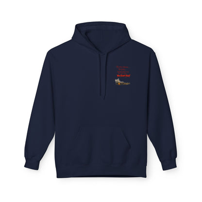 'Krustywise' Creepy Clown Design, "You’ll Float Too" Midweight Softstyle Fleece Hoodie
