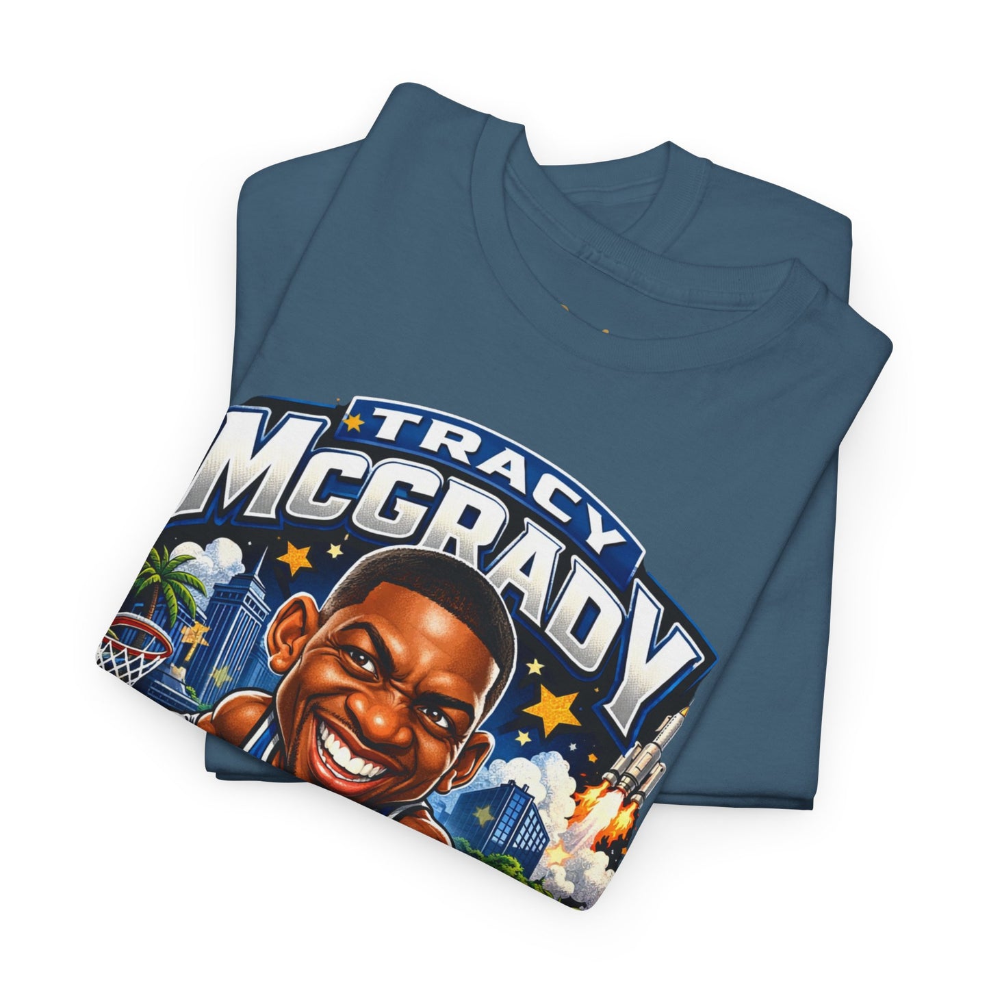 Tracy McGrady Orlando Magic Retro Basketball Tee