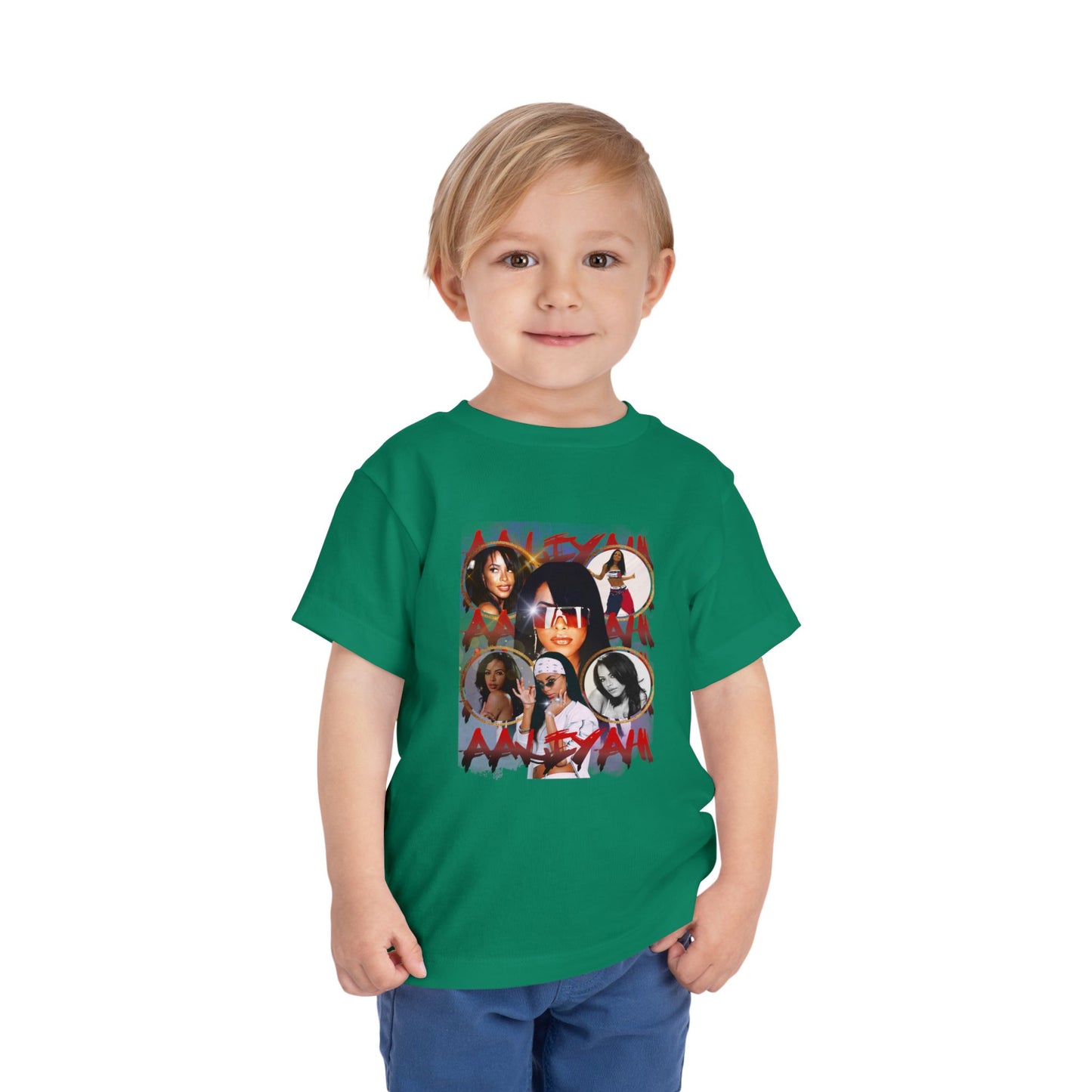 Aaliyah Trendy Toddler Tee | Stylish Kids Shirt | Unique Gift for Birthday or Playtime | Cool Graphic Tee | Fun Toddler Outfit | Kid's Fashion