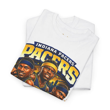 Indiana Pacers Vintage Players Graphic Tee — "Pacers" O'Neal & Jackson Tribute