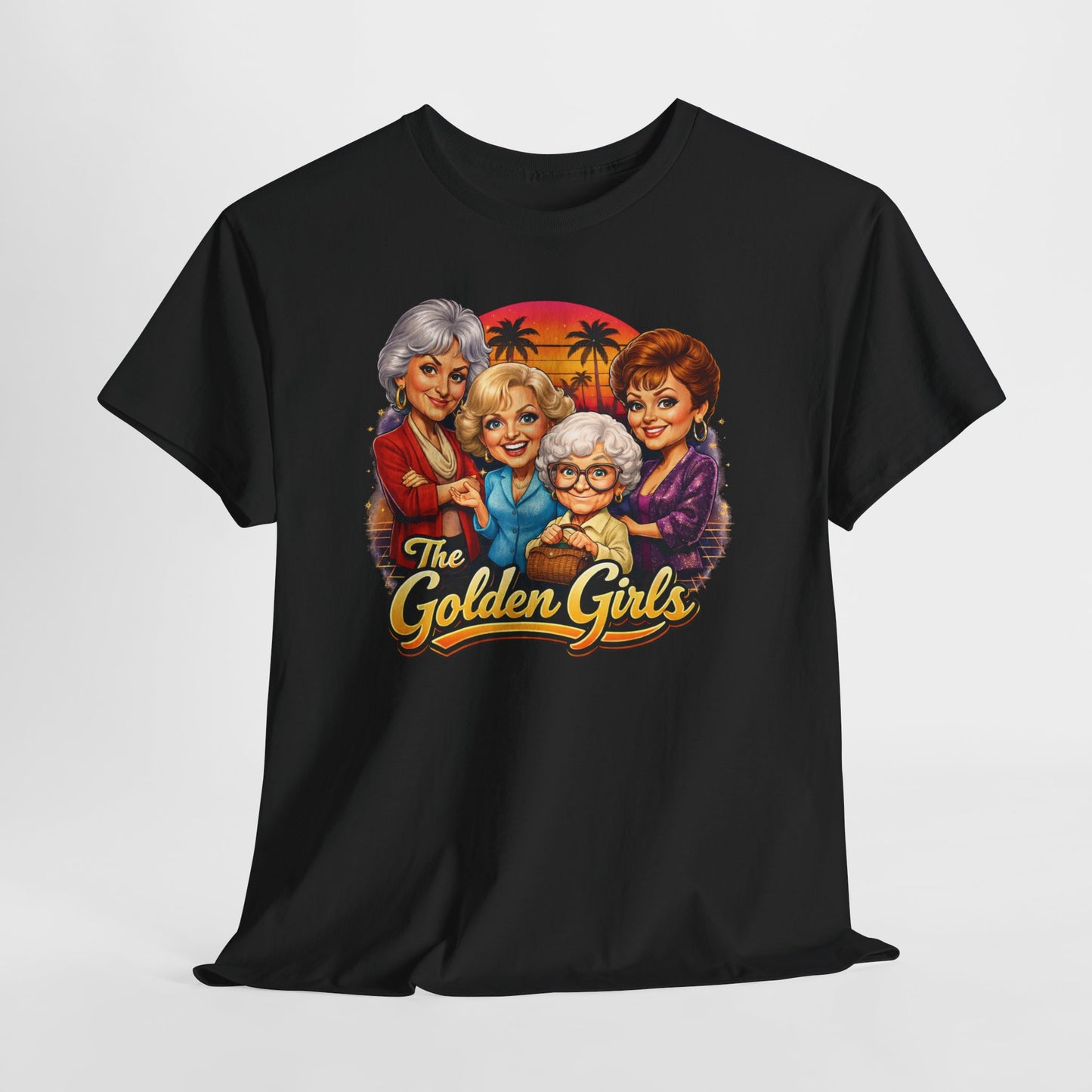 Golden Girls Retro Tee — Vintage TV Show Graphic T-Shirt