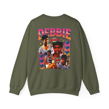 Debbie Retro Photo Collage Crewneck Sweatshirt