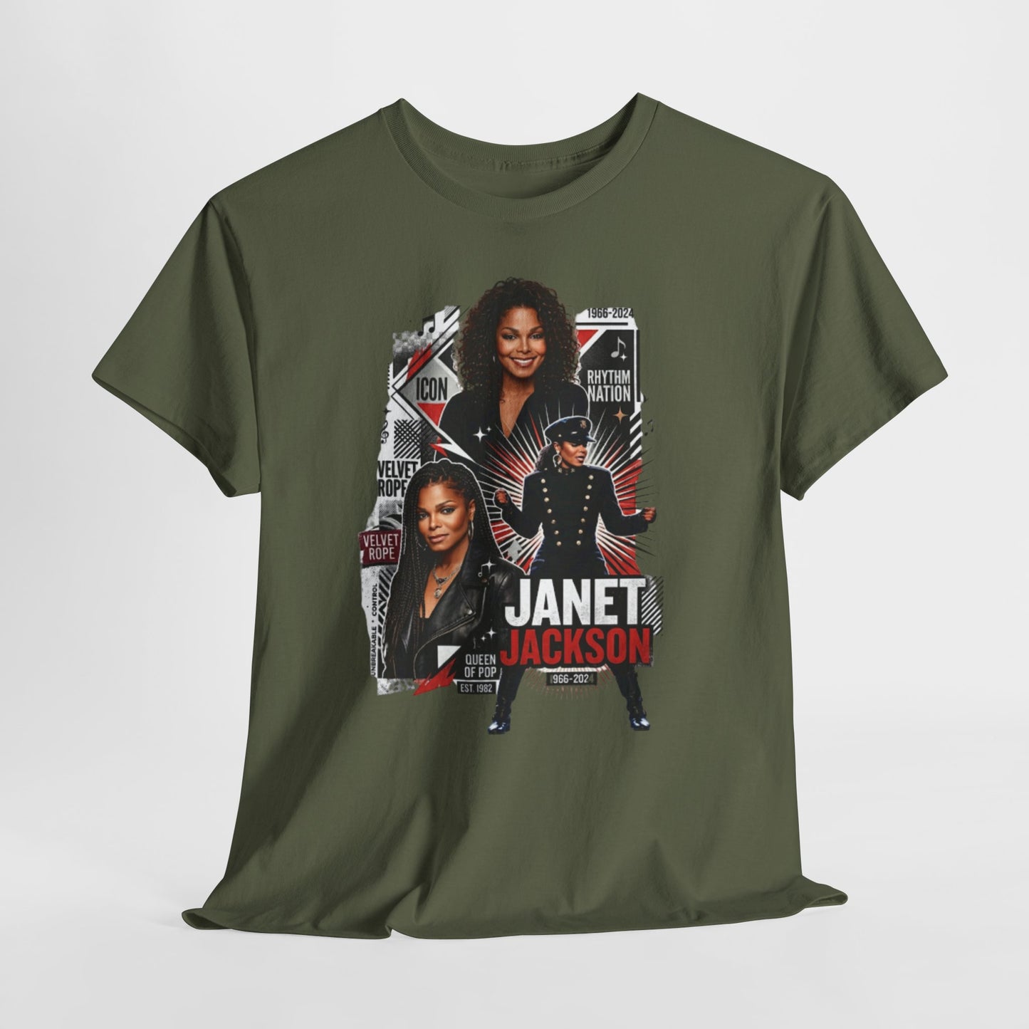Ms. Jackson Tribute Tee - Retro Collage Music Tour Shirt