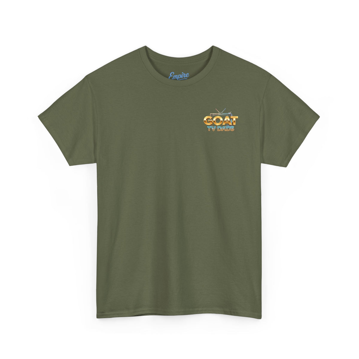 GOAT TV Dads T-Shirt — Caricature TV Fathers Reunion Tee