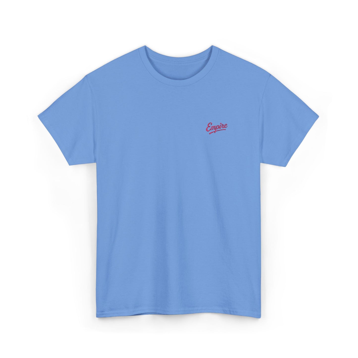 Signature Embroidered Empire Pink Chest Logo T-Shirt