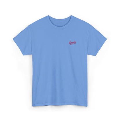 Signature Embroidered Empire Pink Chest Logo T-Shirt