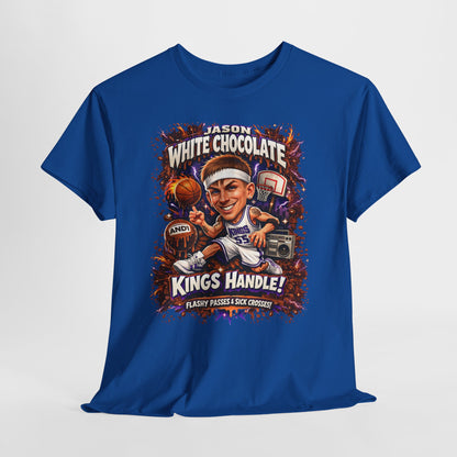 White Chocolate Kings Handle Basketball T-Shirt