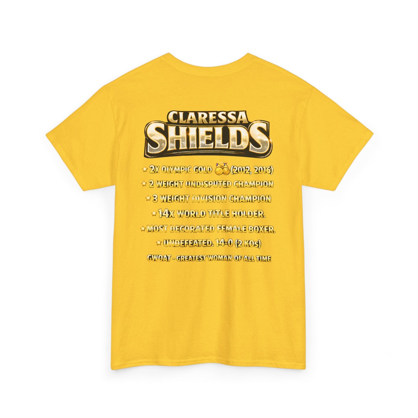 GWOAT: Claressa Shields Championship Tribute Tee