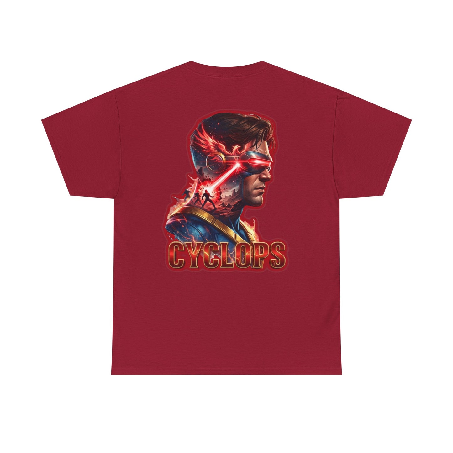 Cyclops Graphic Tee - Retro Superhero X-Men Design