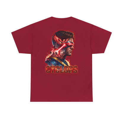 Cyclops Graphic Tee - Retro Superhero X-Men Design