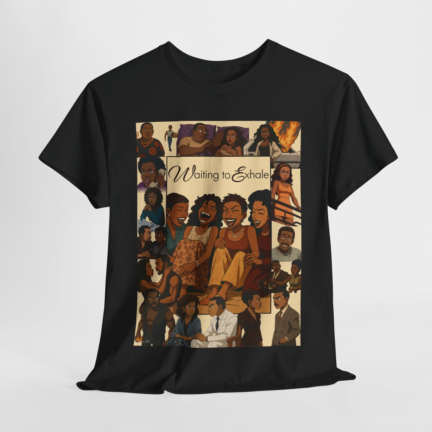 Waiting to Exhale Graphic Unisex Heavy Cotton Tee - Vintage Inspired Apparel for Movie Lovers