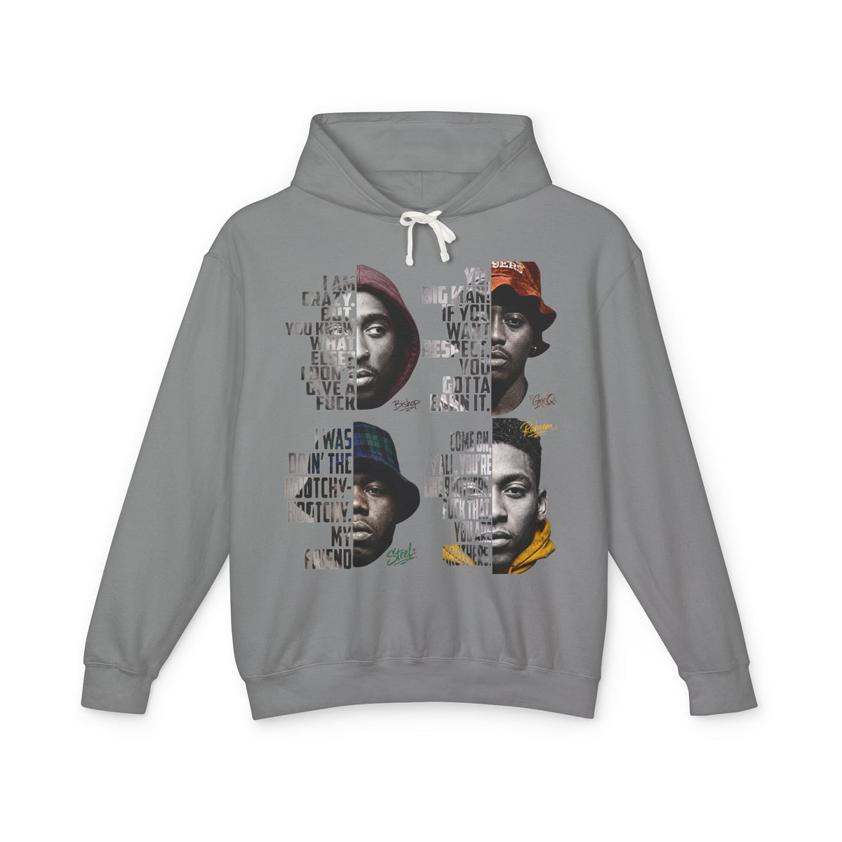 Wrecking Crew "Juice" Movie Legends Graphic Hoodie — Vintage 90s Portraits