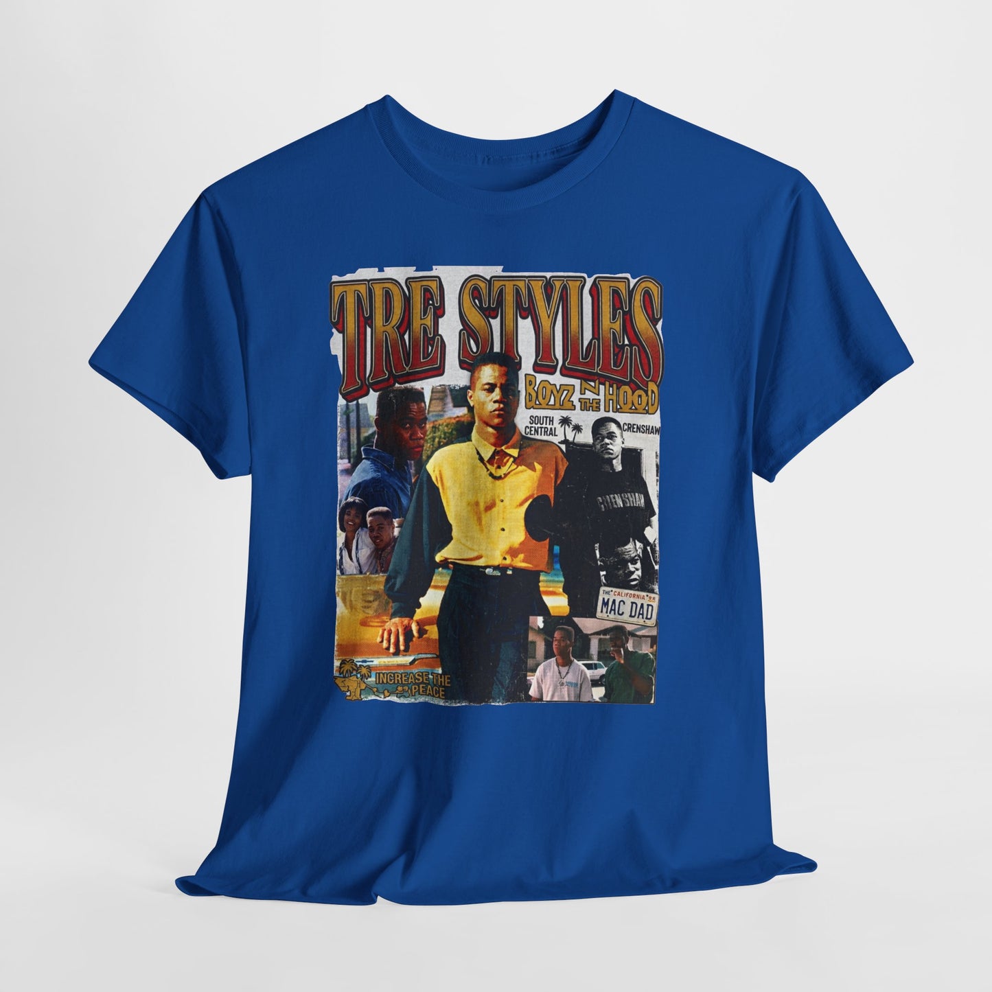 Tre Styles Graphic Tee — Vintage Collage T‑Shirt
