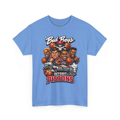 Detroit Pistons "Bad Boys" T-Shirt — Vintage Basketball Team Tee