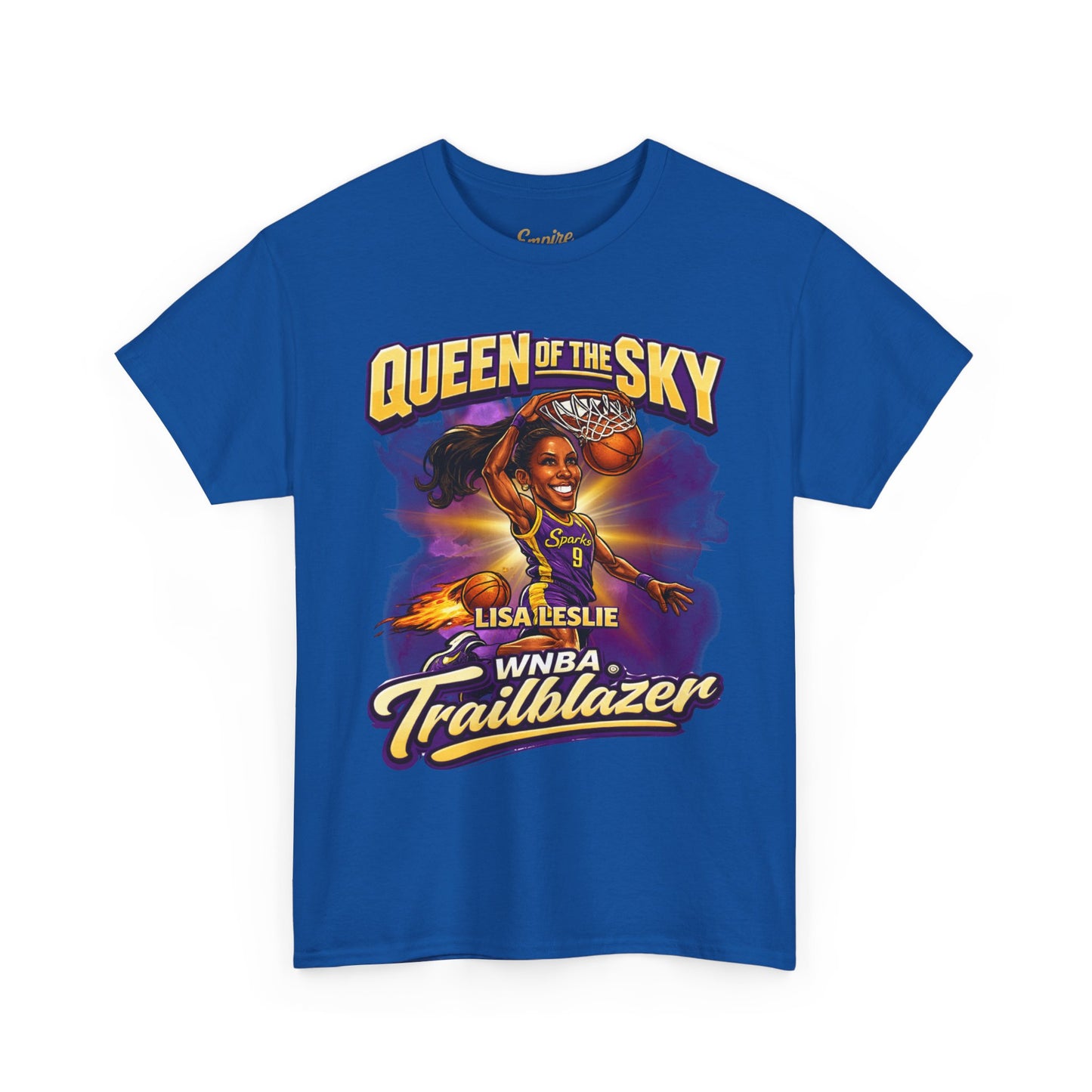 "Queen of the Sky" Lisa Leslie Trailblazer Basketball Tee