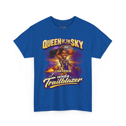 "Queen of the Sky" Lisa Leslie Trailblazer Basketball Tee