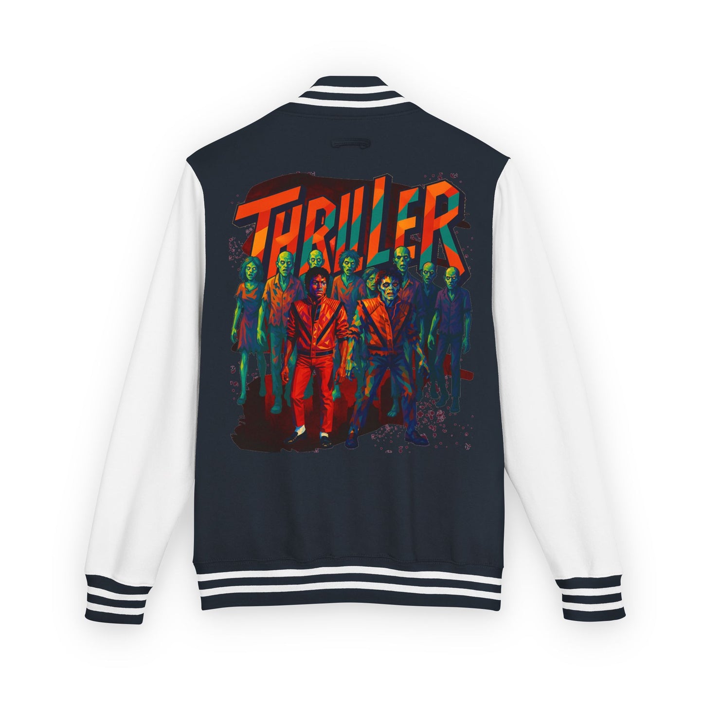 Letterman Jacket — 'Thriller' Retro Horror Dance Graphic