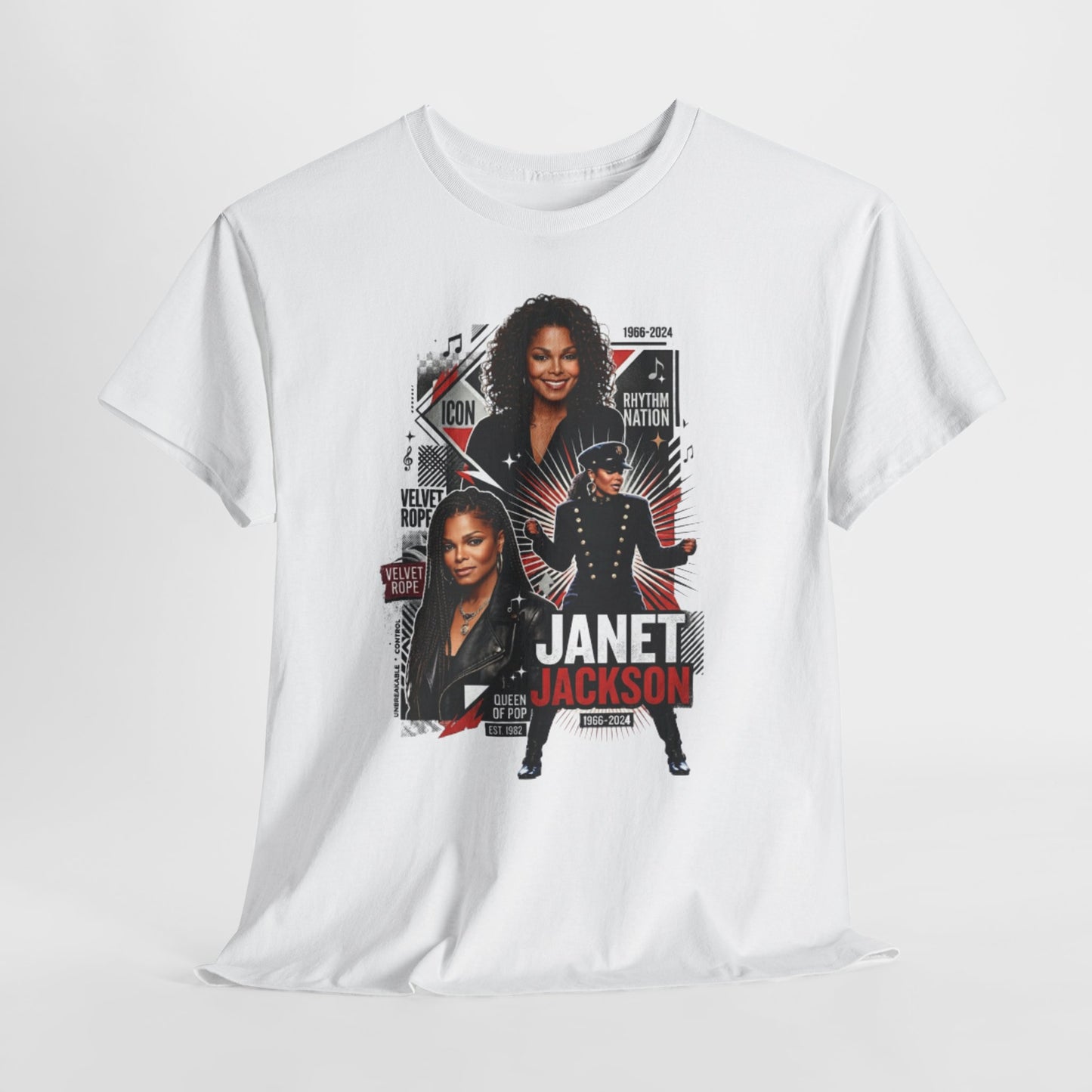 Ms. Jackson Tribute Tee - Retro Collage Music Tour Shirt