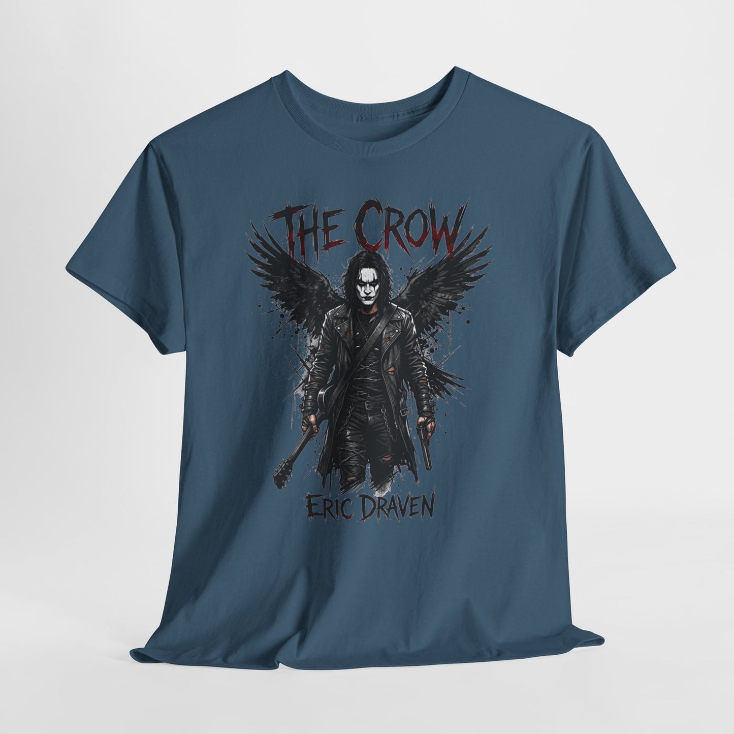 The Crow Eric Draven Graphic Tee - Gothic Rock Movie Tribute Shirt