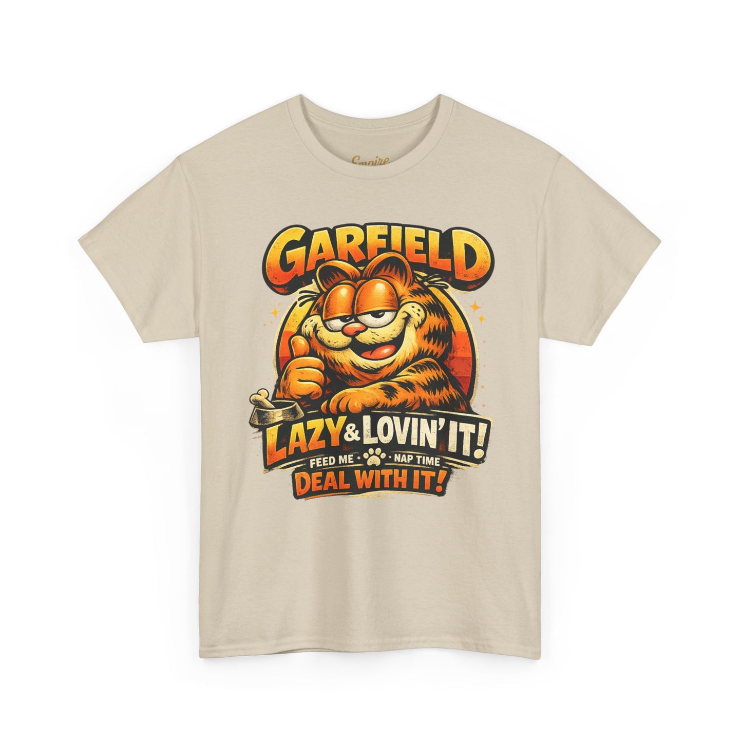 Garfield "Lazy & Lovin' It" Graphic Tee