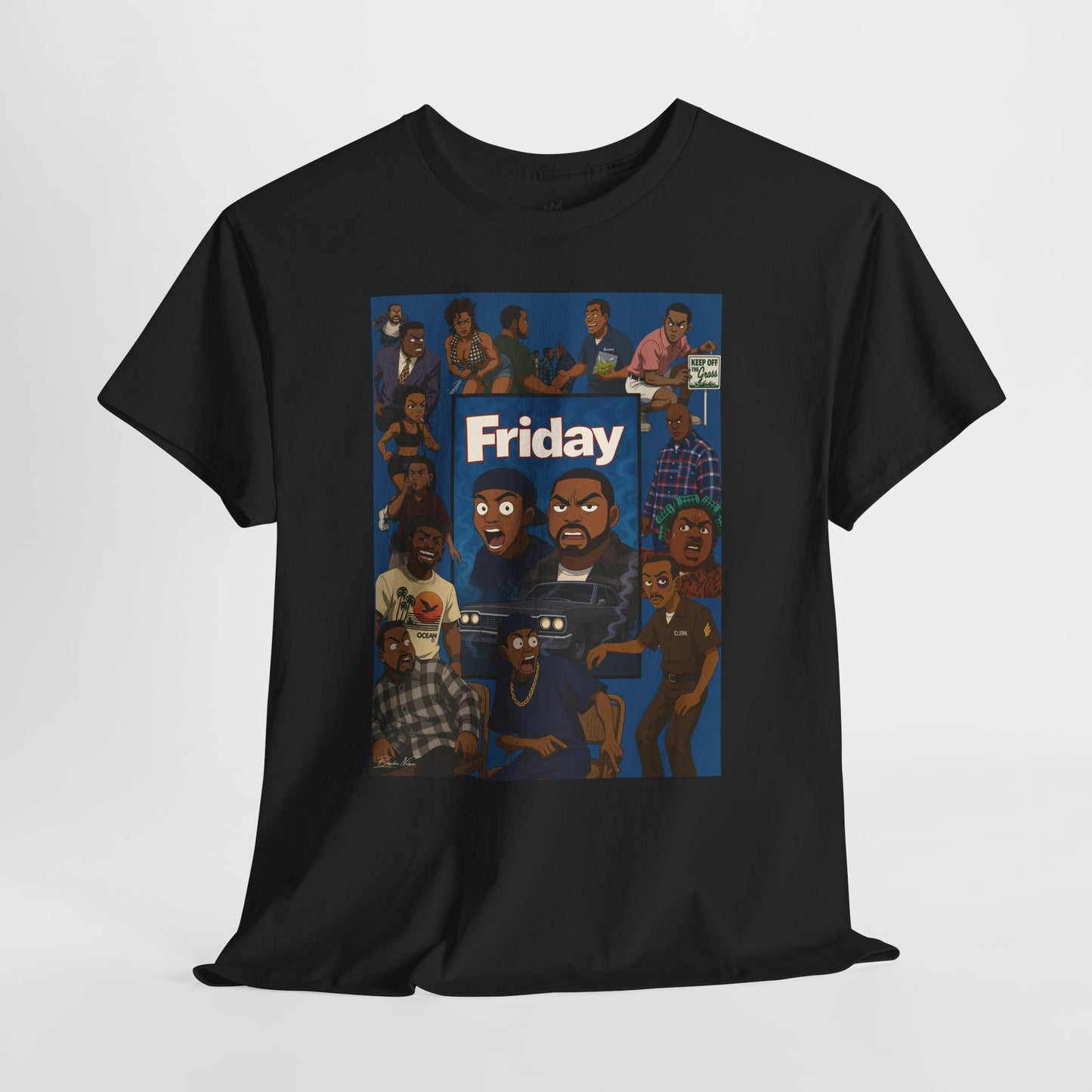 Movie 'Friday' Inspired Graphic Unisex Heavy Cotton Tee