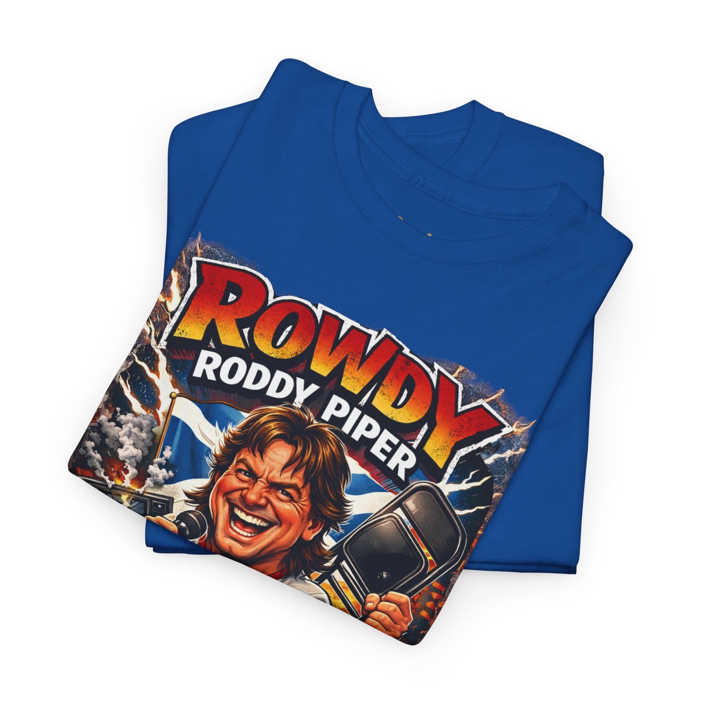 Rowdy Roddy Piper T-Shirt — Retro Wrestling Graphic Tee