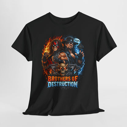Brothers of Destruction Tee — Retro Wrestling Graphic Shirt