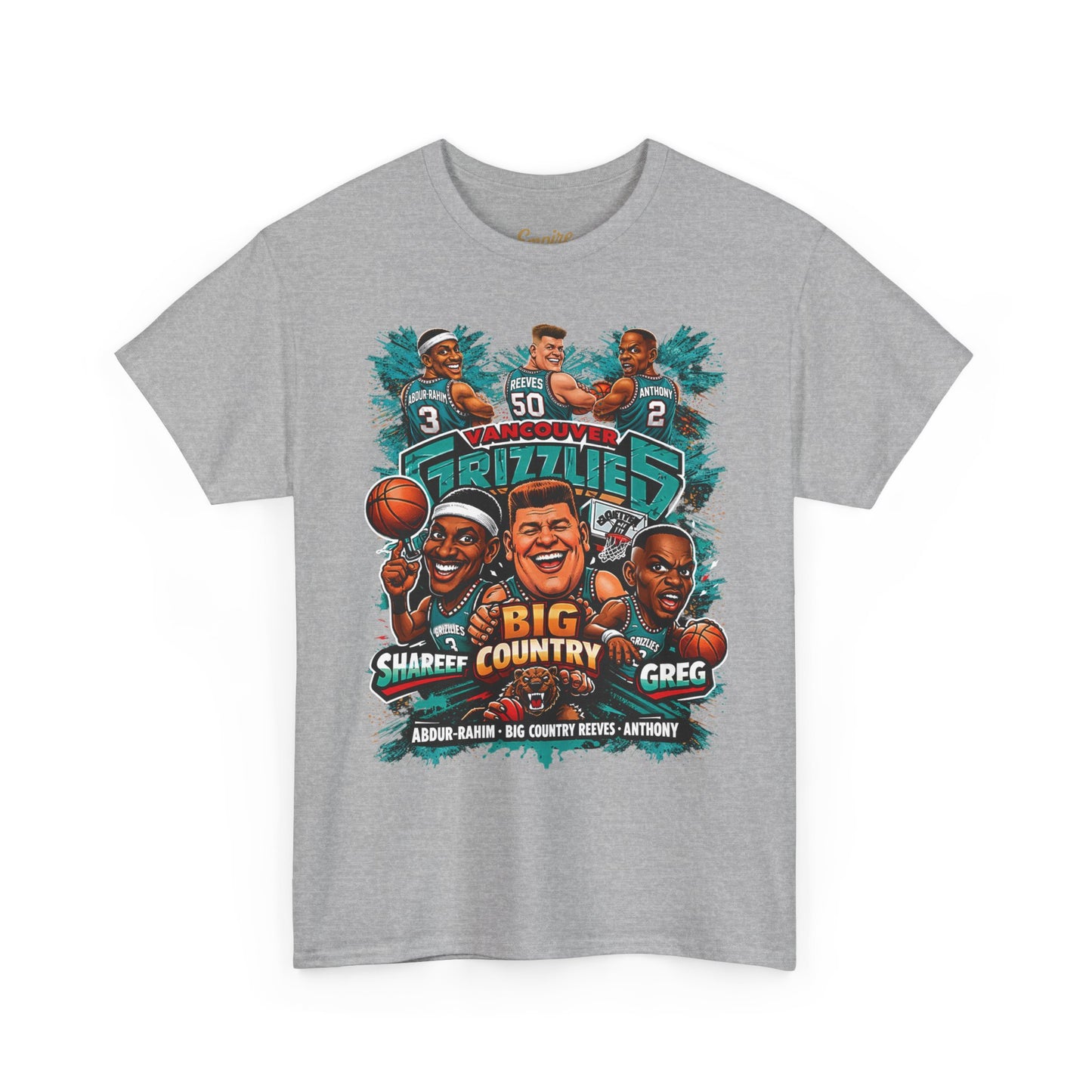 Grizzlies Big Country Basketball Tee