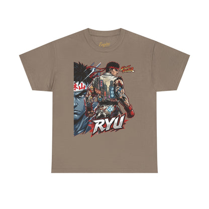 Ryu Street Fighter Graphic Tee — Vintage Fighter Art T-Shirt