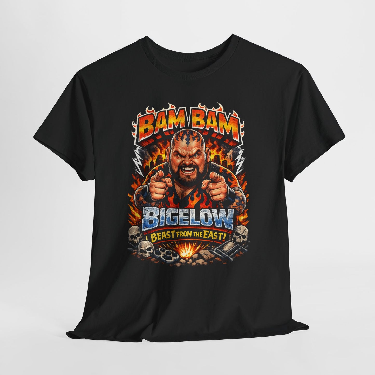 Bam Bam Bigelow 'Beast From the East' Graphic Tee