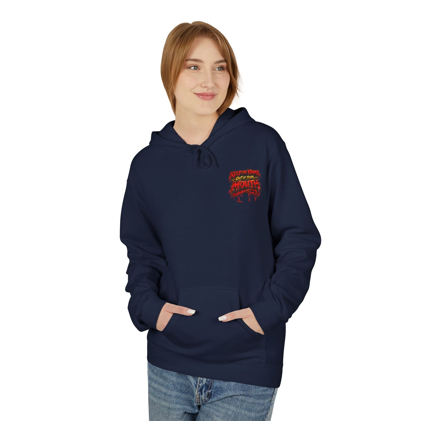 Horror Movie Candyman "Sweets to the Sweet" Retro Poster Midweight Softstyle Fleece Hoodie