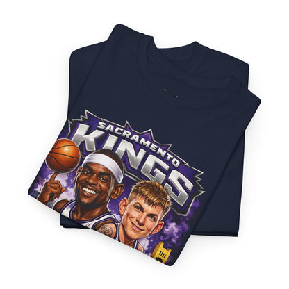 Sacramento Kings 'White Chocolate & C-Webb' Basketball Tee