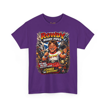 Rowdy Roddy Piper T-Shirt — Retro Wrestling Graphic Tee