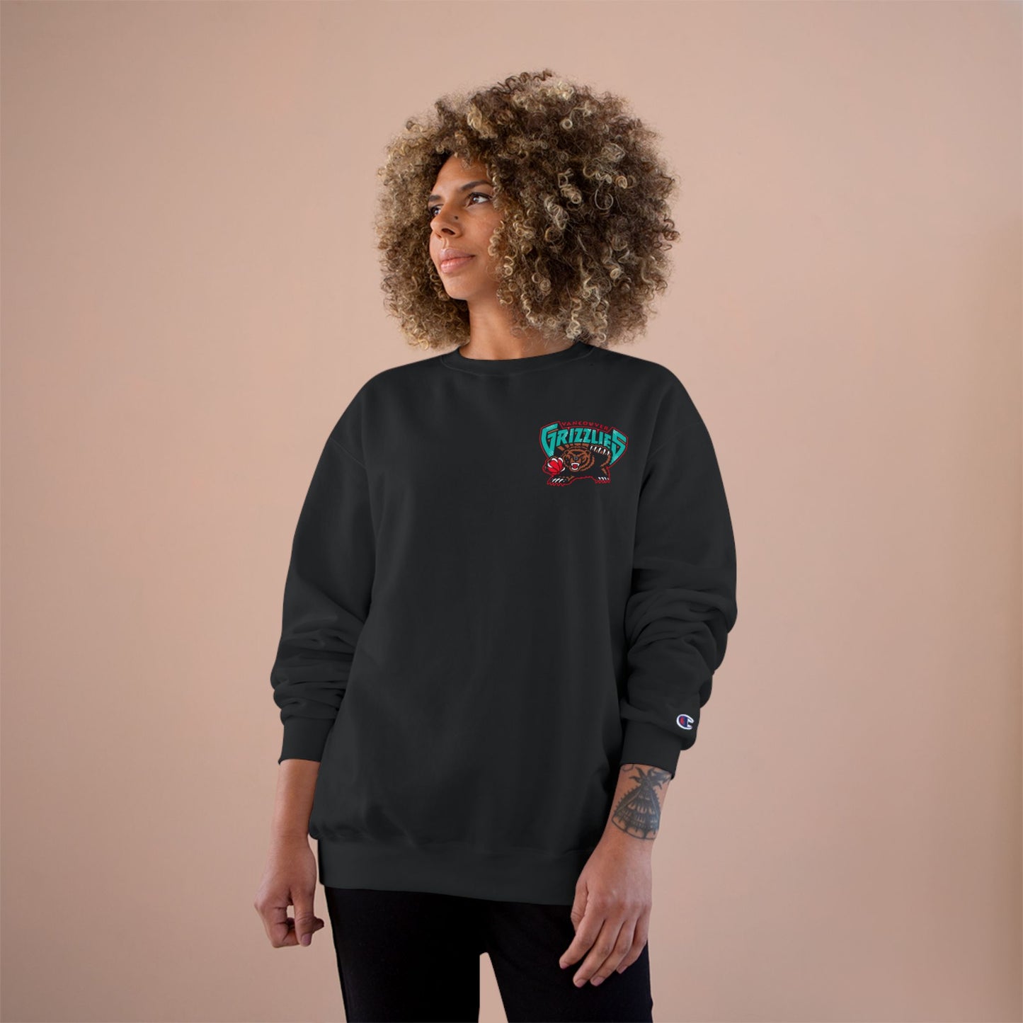 Grizzlies Big Country Crewneck Sweatshirt — Retro Basketball Mascot Tee
