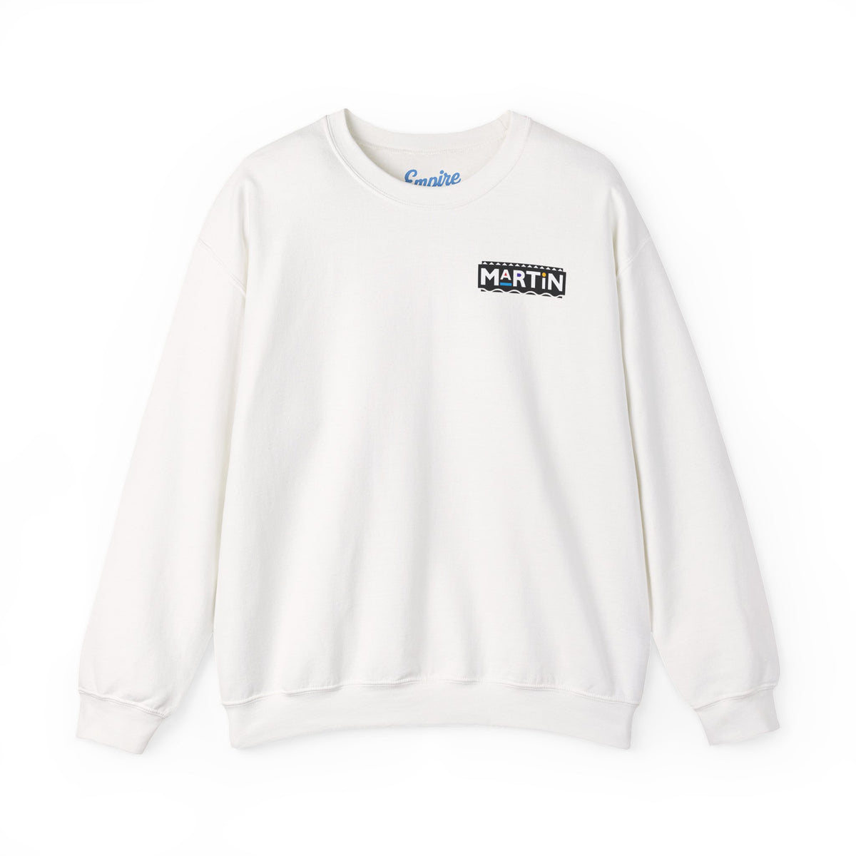Martin Graphic Crewneck Sweatshirt — Vintage Retro Tommy Strawn Photo Collage