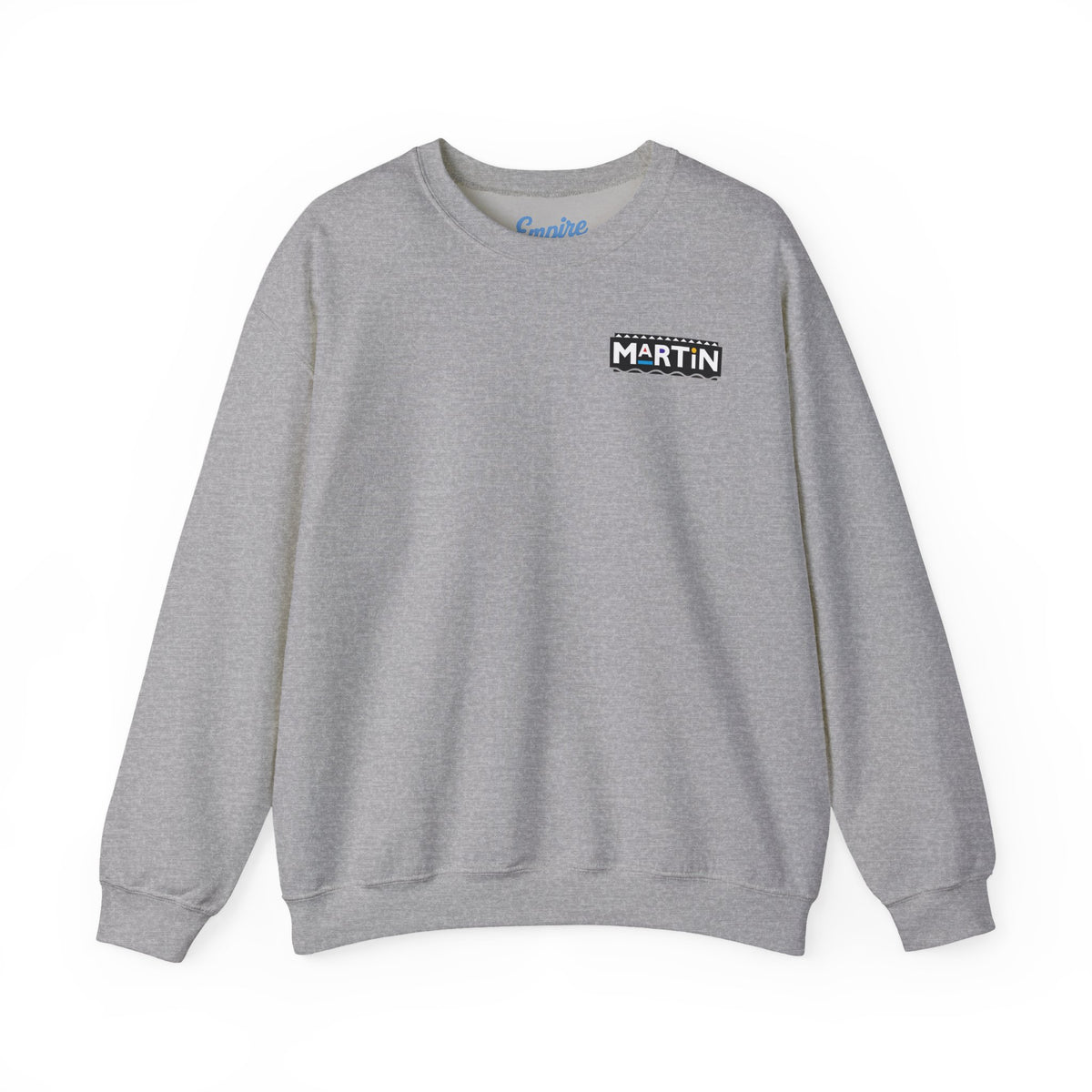 Martin Graphic Crewneck Sweatshirt — Vintage Retro Tommy Strawn Photo Collage