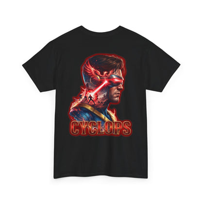 Cyclops Graphic Tee - Retro Superhero X-Men Design