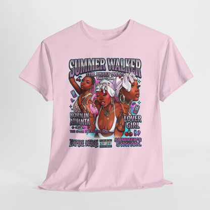 Summer Graphic Tee — "Born in Atlanta" Soulful R&B Tribute Shirt