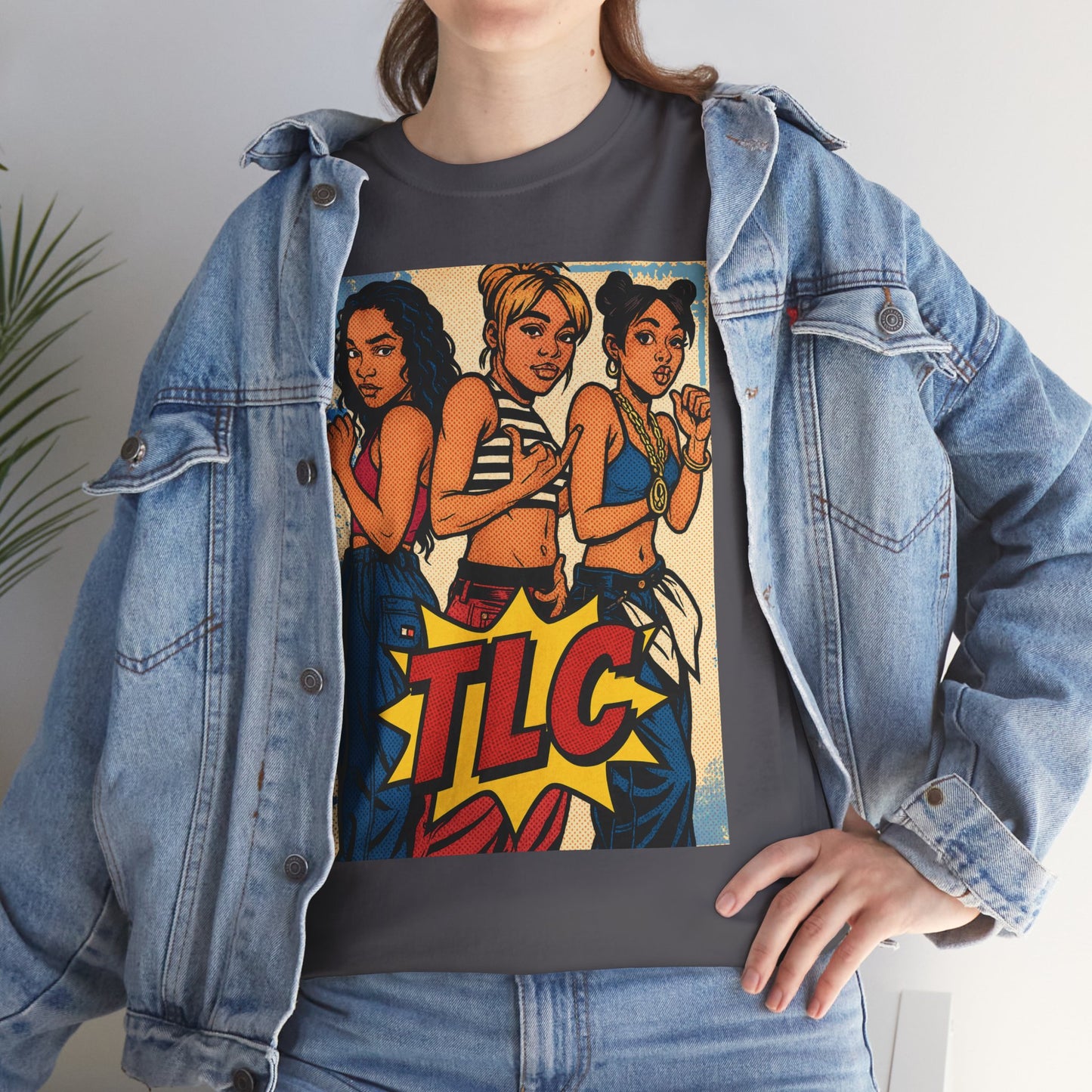 TLC Inspired Retro Graphic Shirt, 90s Nostalgia T-Shirt