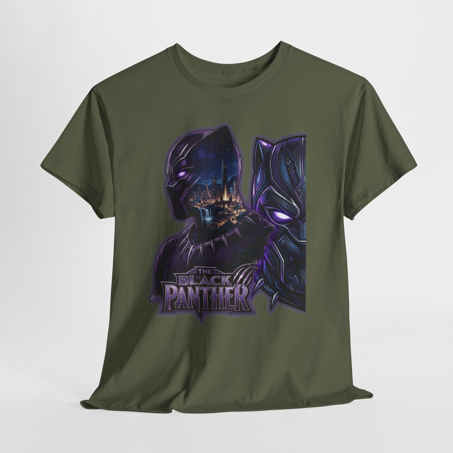 Black Panther Graphic Tee — Marvel-Inspired Heroes Shirt