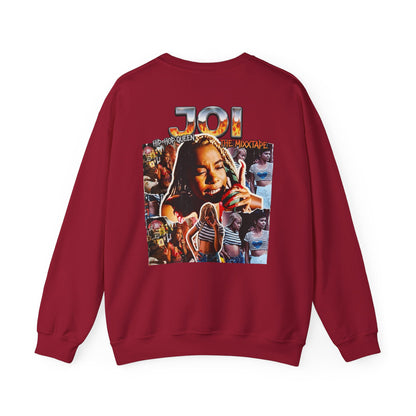 Joi Collage Crewneck Sweatshirt – Retro Concert Photo Graphic