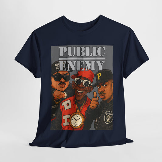 Public Enemy - Hip Hop Shirt, Graphic Tee, Streetwear Fashion