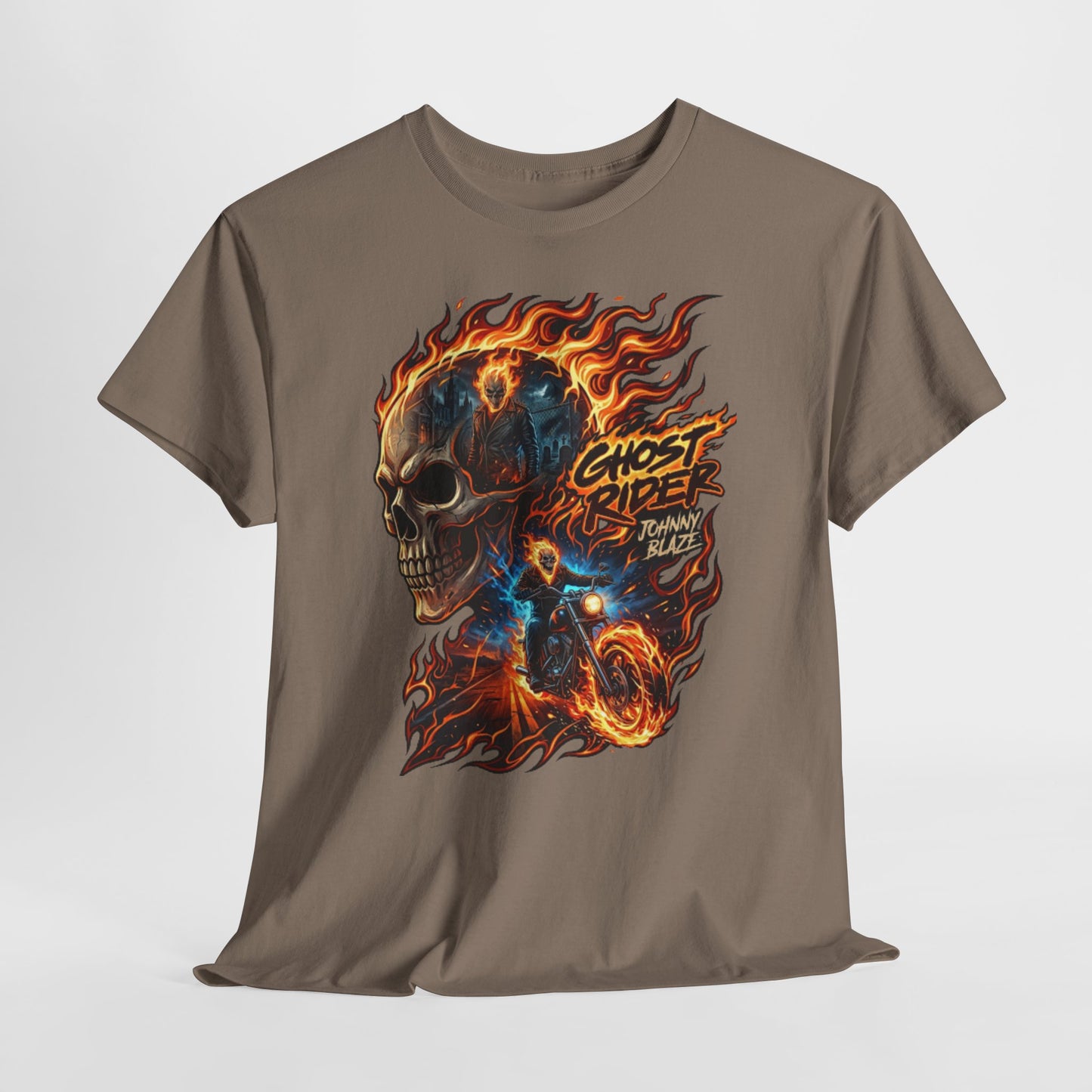 Ghost Rider Flame Skull T-Shirt